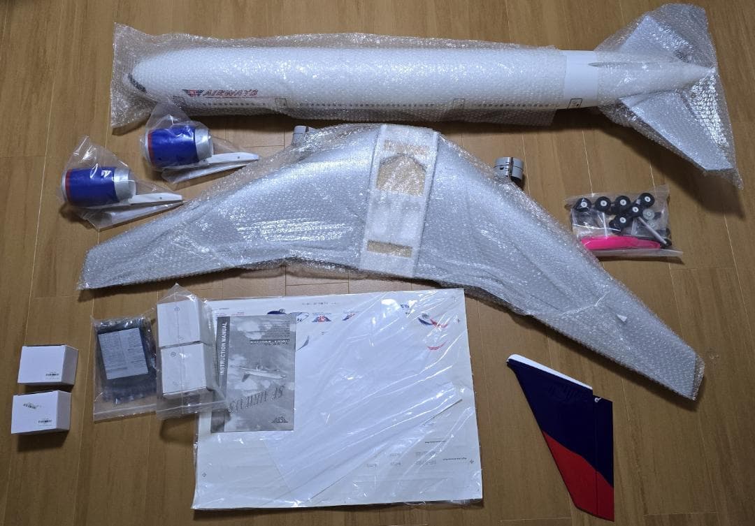 SFモデル B777-200　全長1.5mスケール機