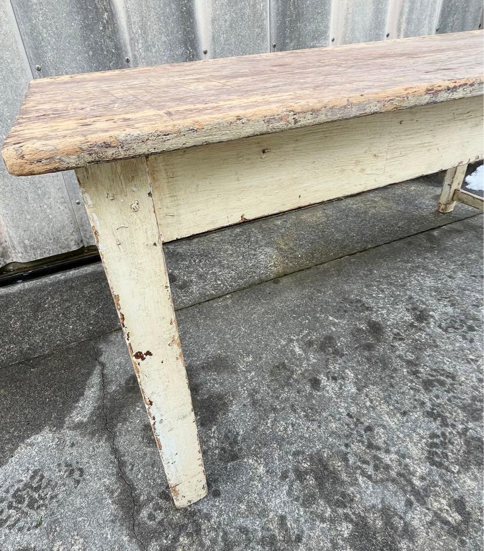 アンティーク/フランス/古材/ダイニングテーブル/センターテーブル/机/店舗什器