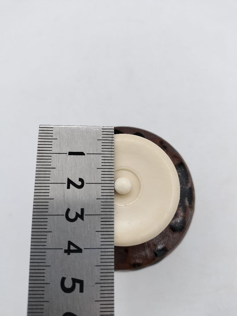 c532 【新品・未使用】茶入 中興名物写 三輪山 田中忠幸 木箱 茶道具