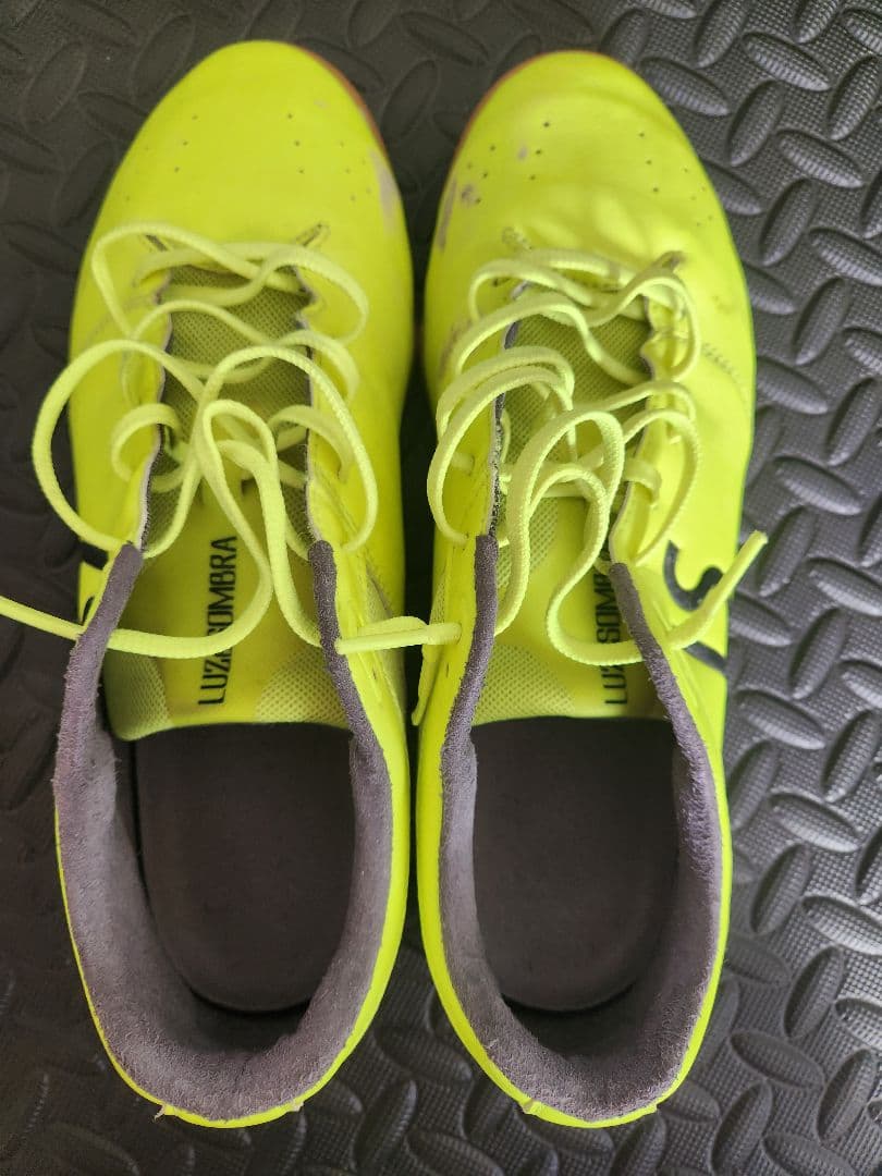 蛍光イエロー フットサルシューズ S　26.5