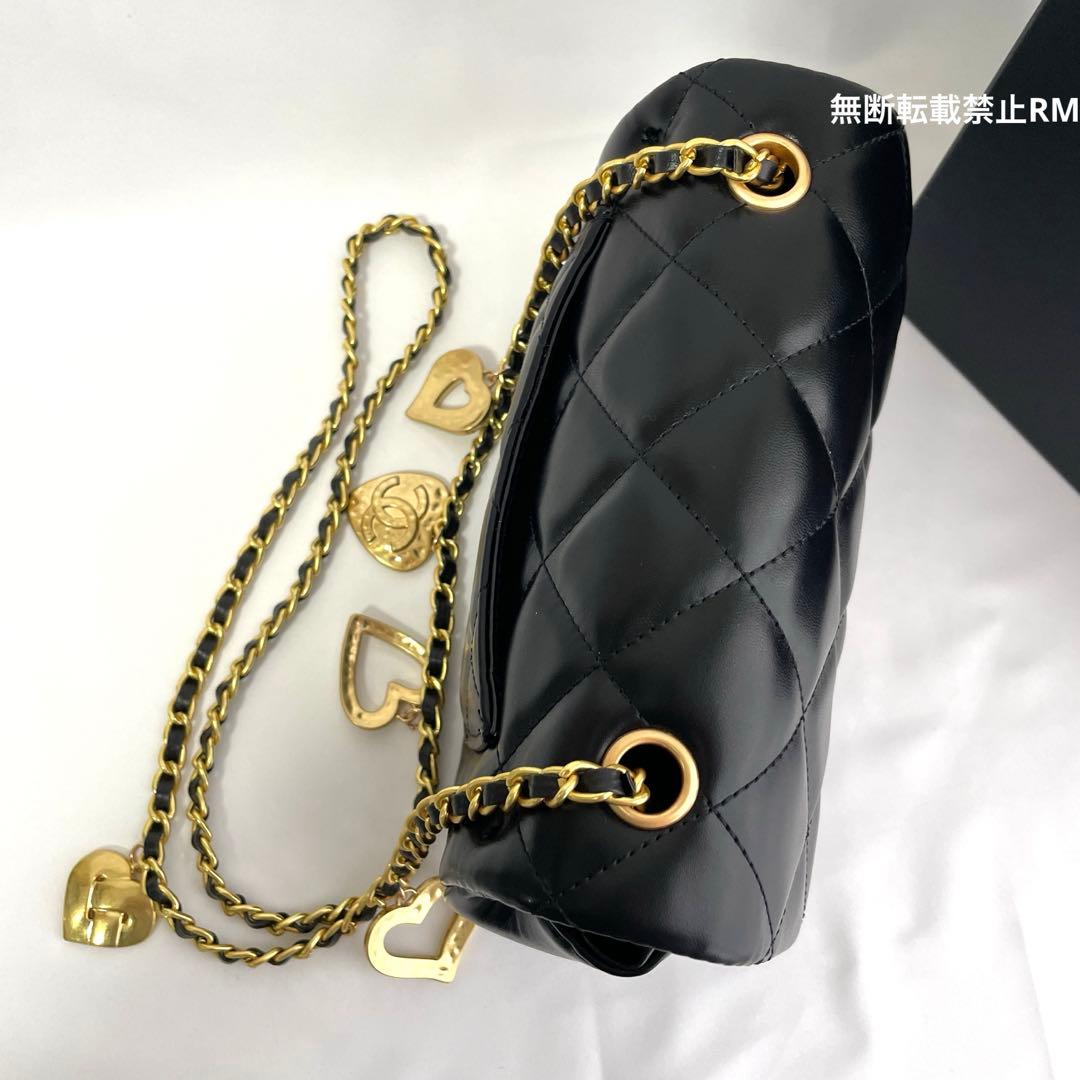 シャネル ノベルティ ハートチェーン ショルダー