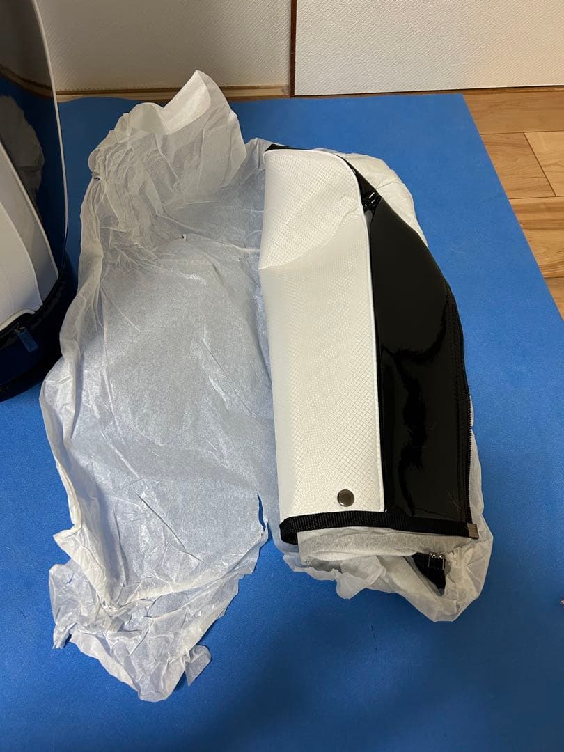 Kasco キャディバッグ ホワイト/ブラック