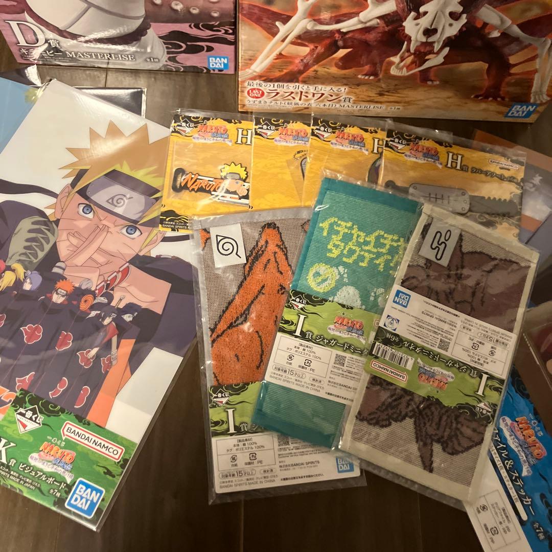 一番くじ ナルト　フィギュアセミコンプリートセット　おまけ15点付き