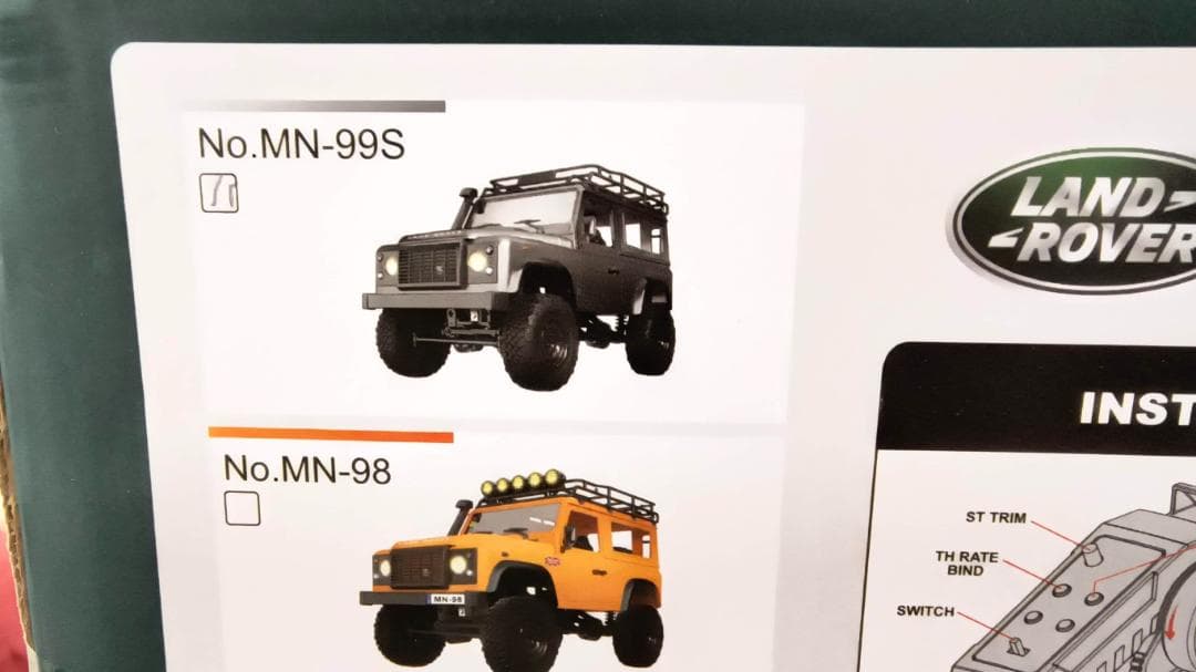 LAND ROVER　MN-99S　1:12SCALE　ラジコン