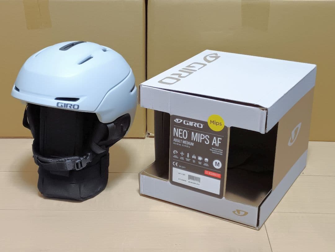 スキー・スノーボードアクセサリー GIRO NEO MIPS AF Matte Light Grey