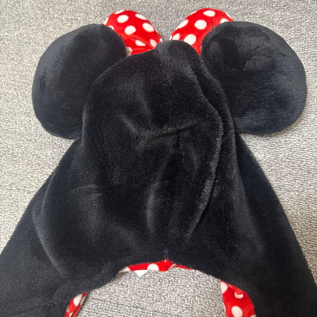 ミニーマウス マフラーキャップ ファンキャップ ディズニー