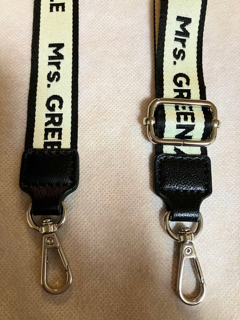 ミセスグリーンアップル ライトスティックバッグ 黒