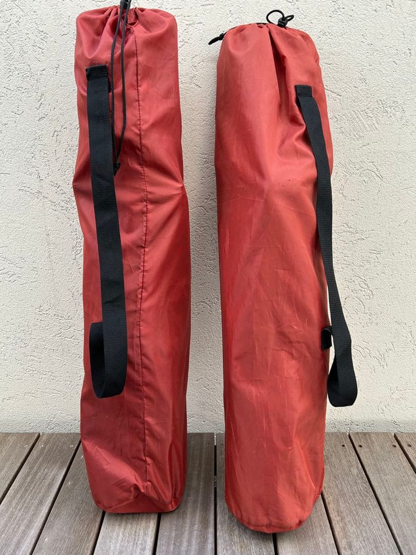 【中古】LOGOS ロゴス 難燃BRICK・キングあぐらチェア×2脚