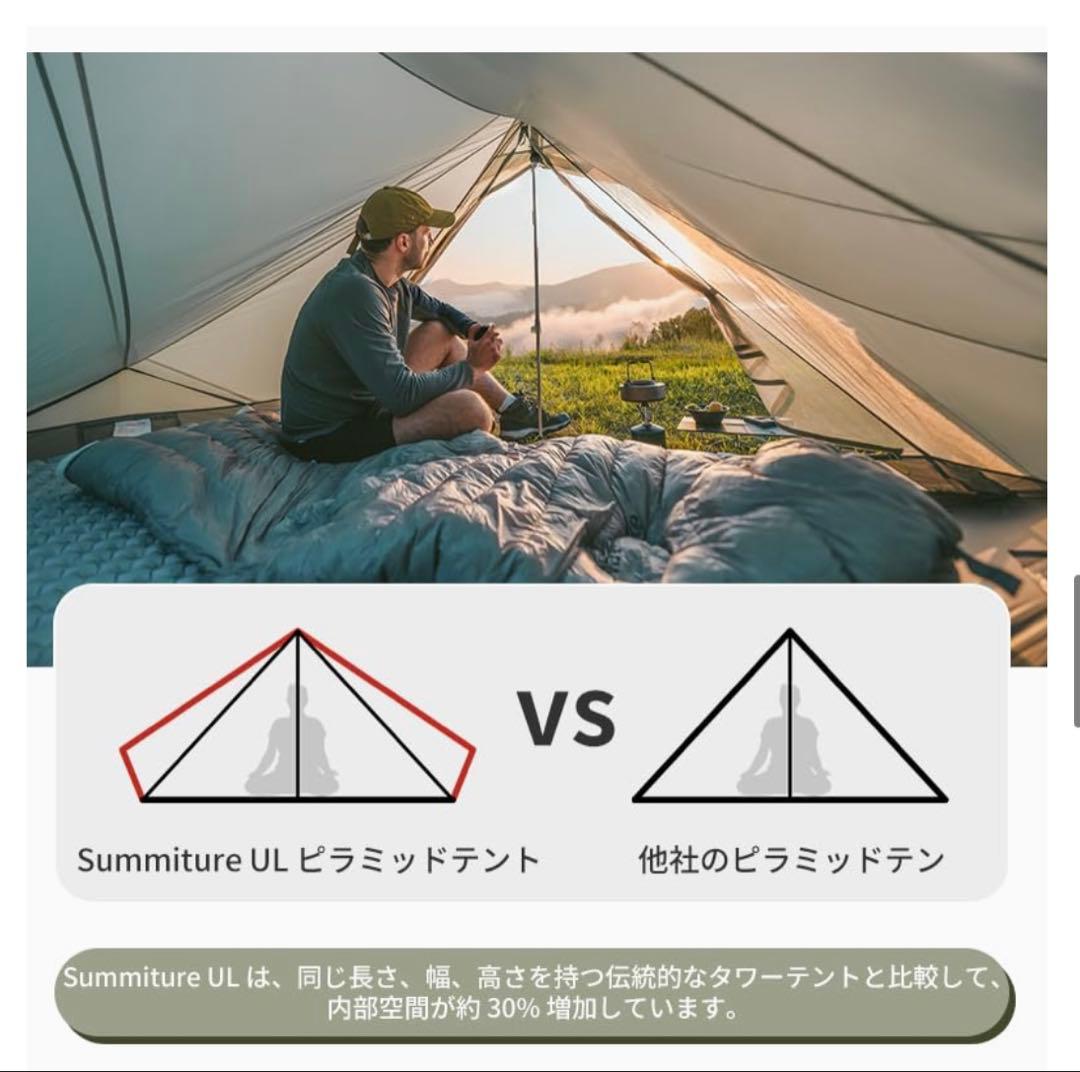 Naturehike 登山テント Summiture UL