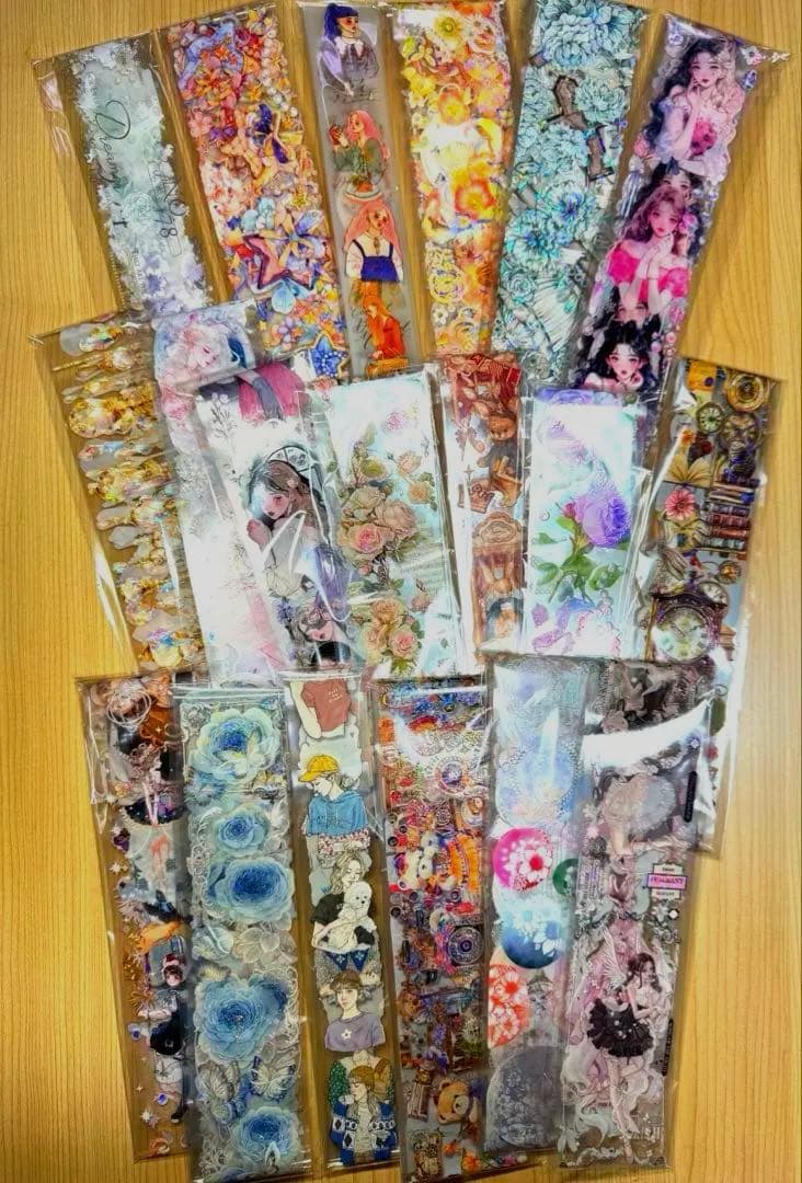 海外マステ他♡⃛大量まとめ売り ボリュームパックver.④☆コラージュ素材etc.