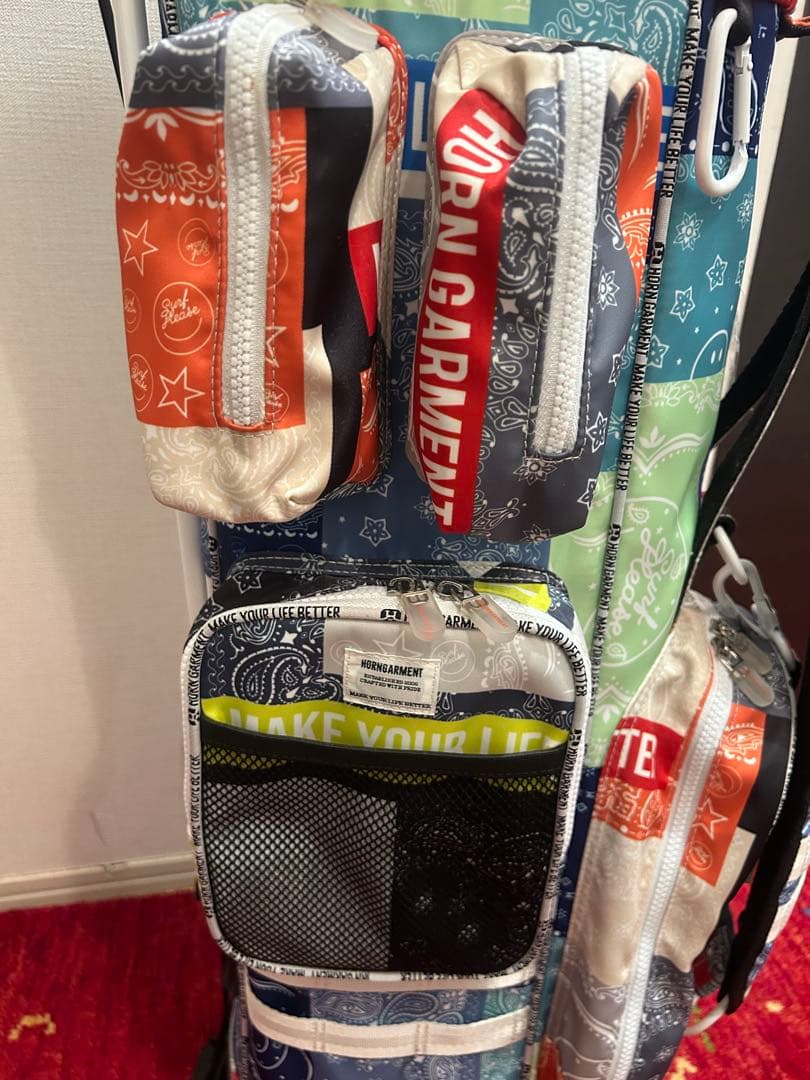 マークアンドロナ　MARK & LONA キャディーバッグ美品