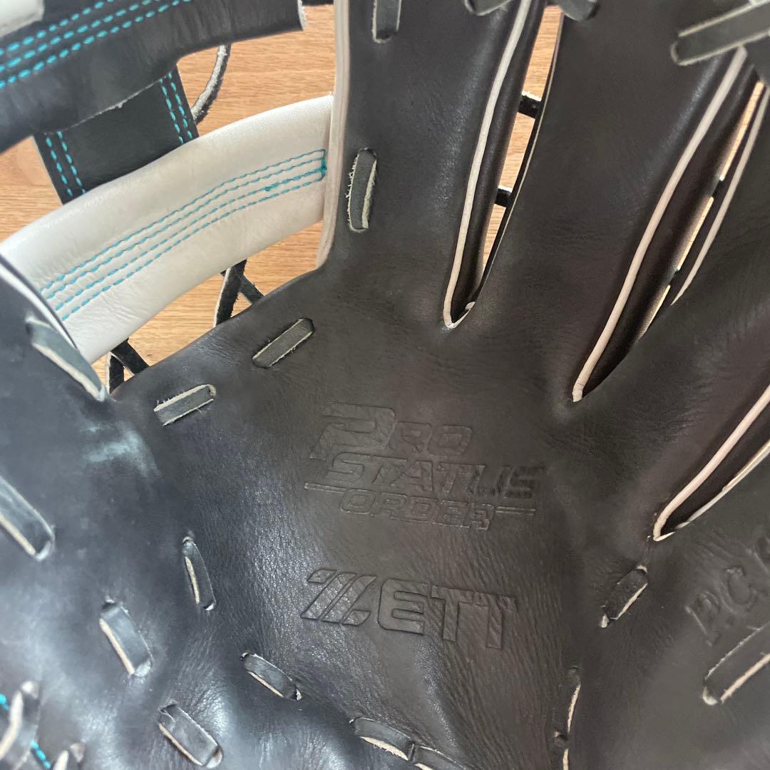 ZETTプロステイタスオーダー　源田モデル軟式グローブ