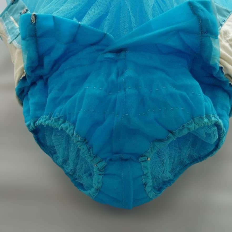 バレエ　クラシックチュチュ　 シルビア製水色　Ｓサイズ 2着まとめ 髪飾り、袖付