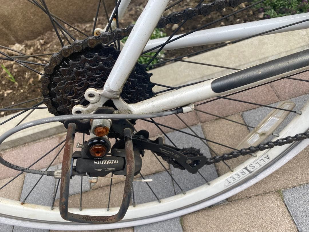 あさひ クロスバイク オールストリート700C シマノ製オートライト限定モデル