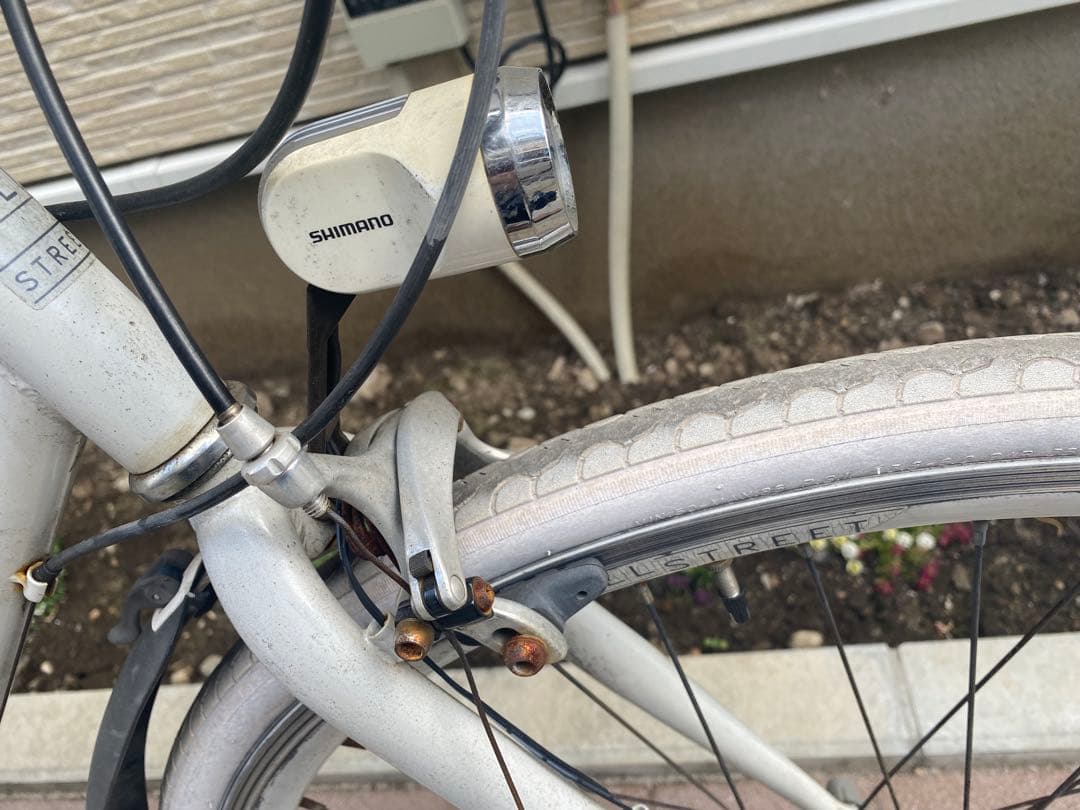 あさひ クロスバイク オールストリート700C シマノ製オートライト限定モデル