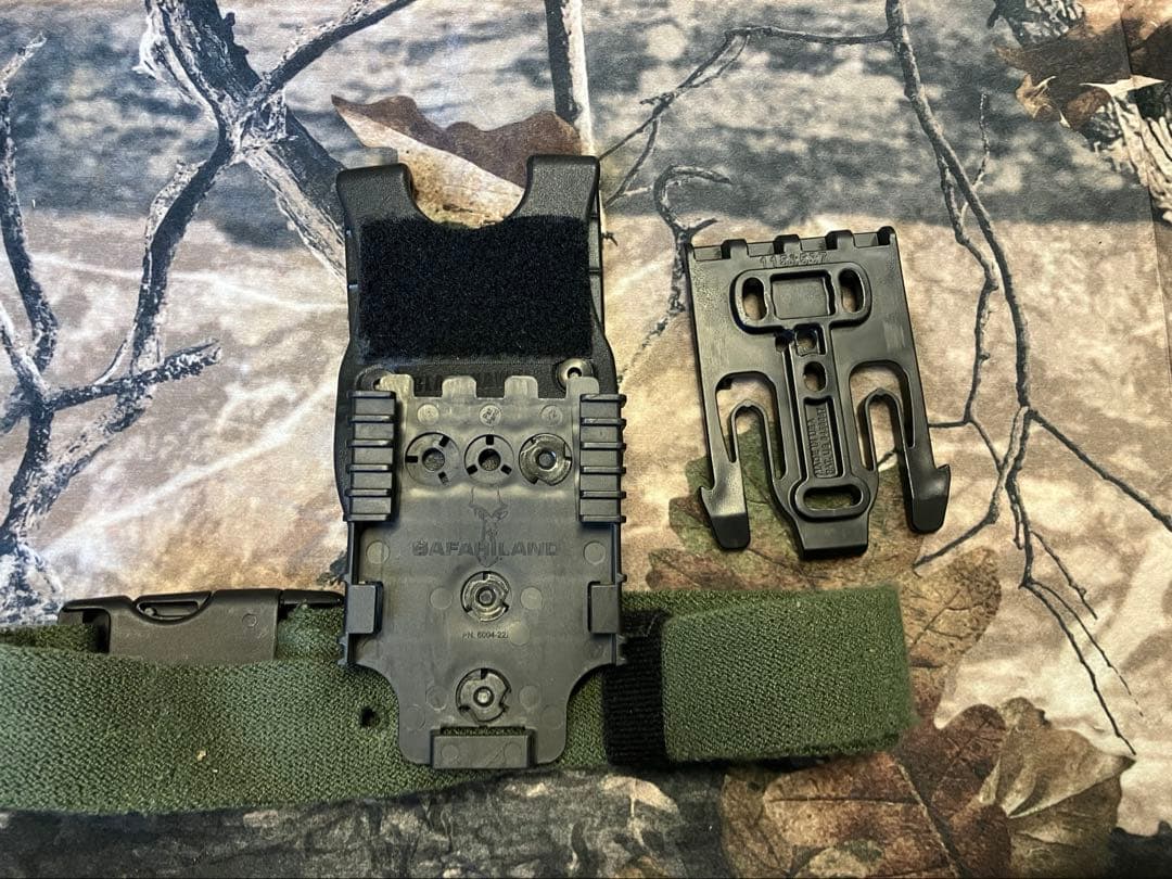 実物　SAFARILAND ホルスターロウライズセット　QLS