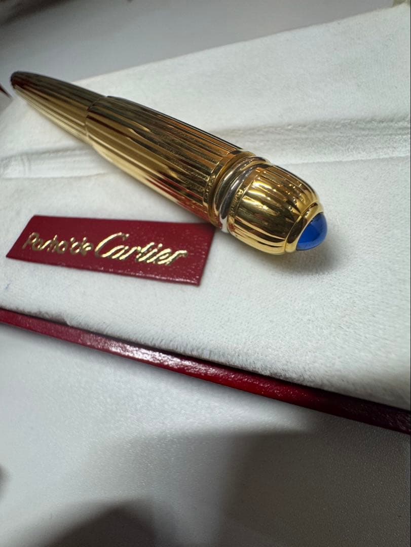 Cartier パシャ　ドゥ　カルティエ　18k 万年筆 専用ケース付き