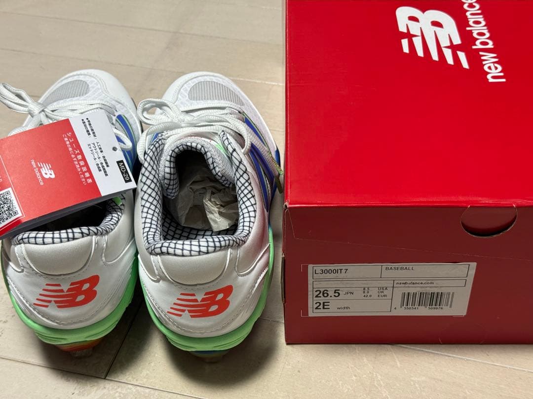 ニューバランス　26.5 3000v7 l L3000IT72E