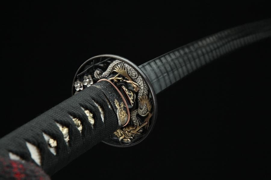 青龍刀盤 模造刀 居合刀 武士道 武具 漢剣 唐刀 龍泉剣 手鍛造打