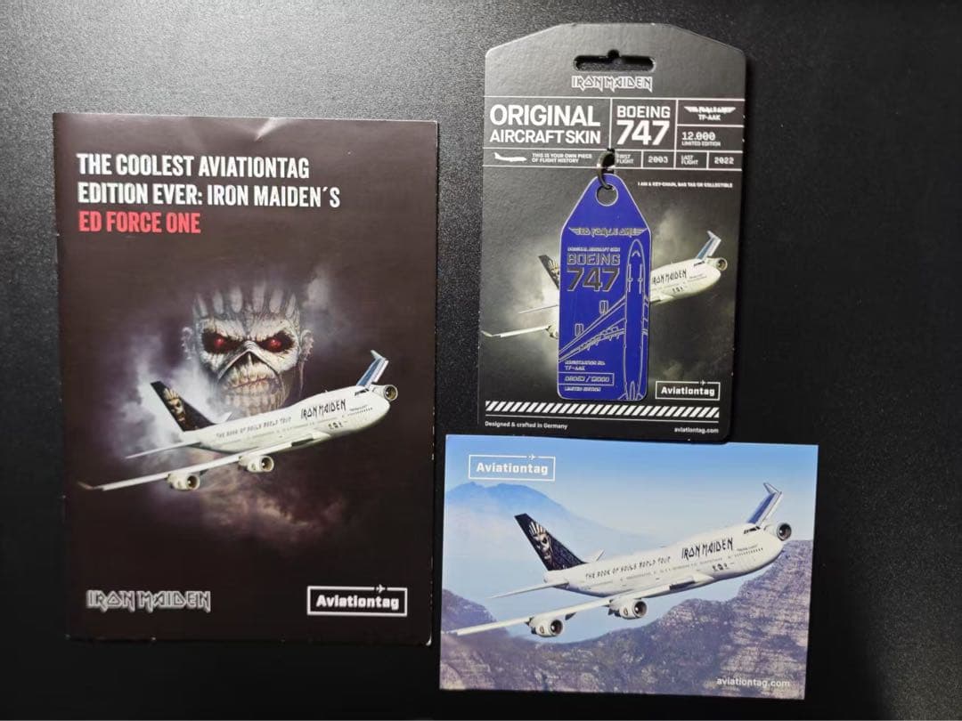 「Ed Force One」 Aviationtag ボーイング747-400