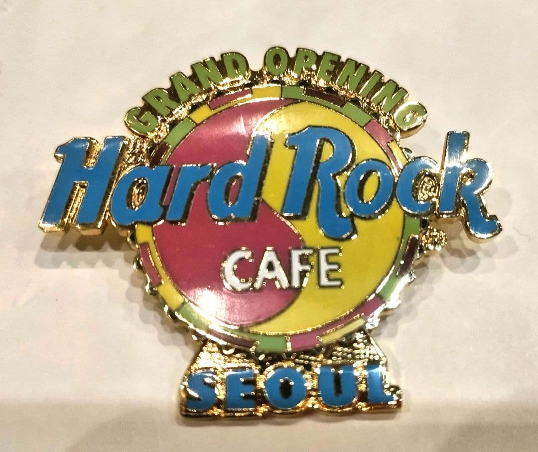 ハードロックカフェ　グランドオープニングピン　５都市　８個セット　バラ売り相談可