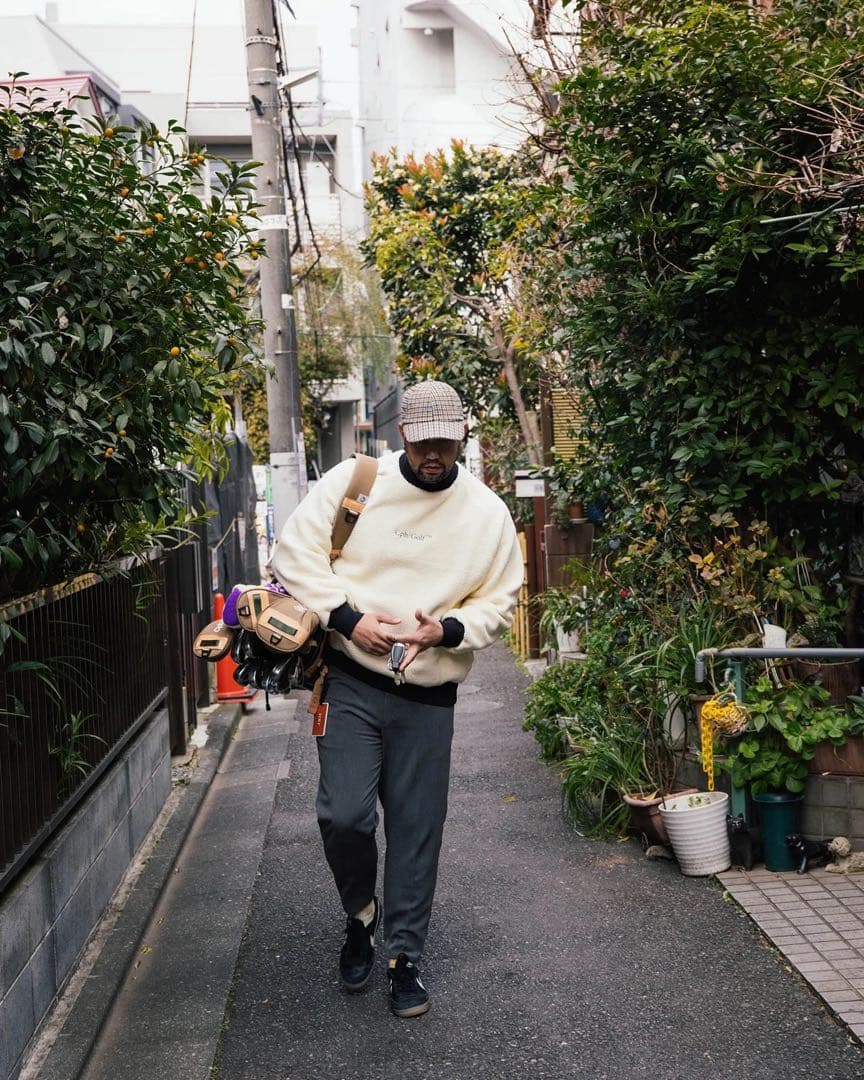 アジャスタブルパンツ　グレー　L