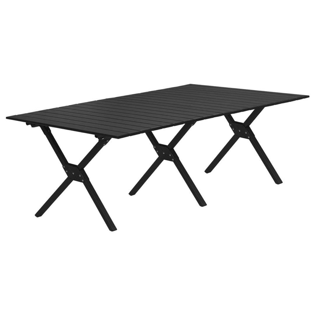 アウトドアテーブル❣ローテーブル　120×70×45 アルミ製　キャンプ　軽量