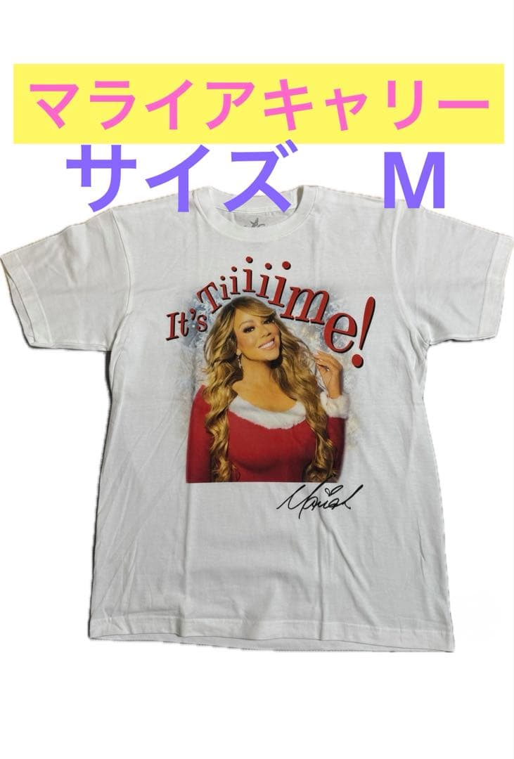 【新品】MARIAH CAREY マライアキャリー T シャツ　クリスマス