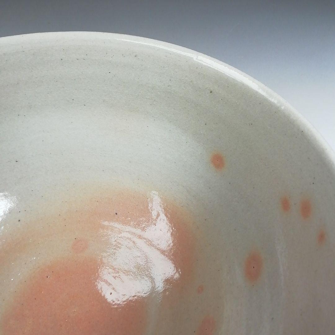 Ｔ４６６　茶碗　『御本手　茶碗』『鳥嶺窯　徐仙吉』　共箱　抹茶碗　茶道具