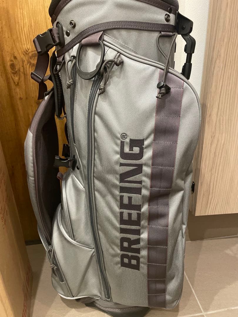 ブリーフィング ゴルフ　キャディバッグ CR-4 デニムグレーBRG251D44