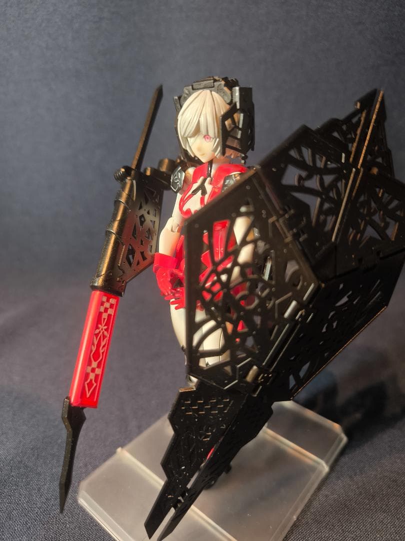 美プラ chitocerium VI-carbonia チトセリウム 塗装済み