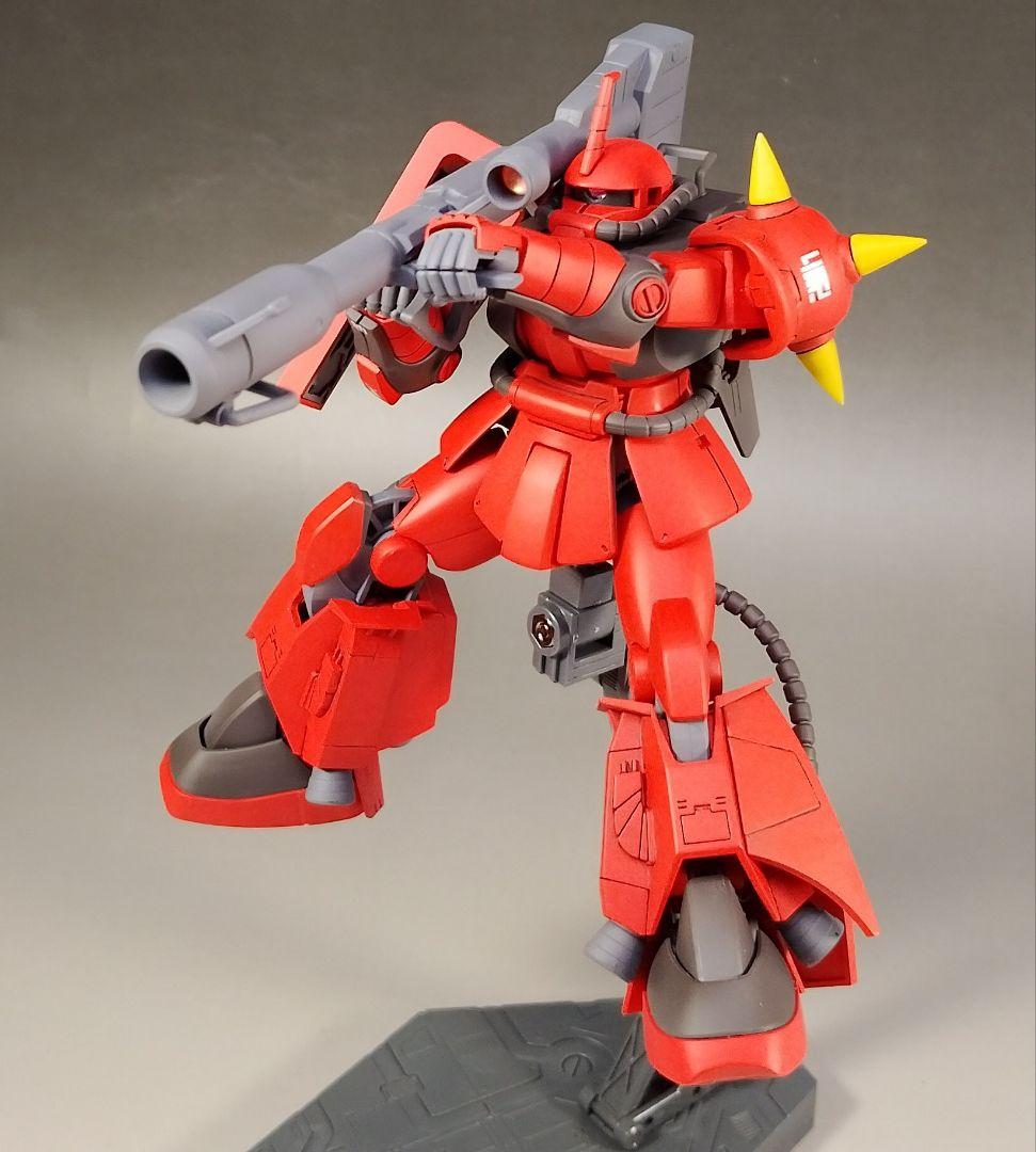 HG HGUC 1/144 ジョニー・ライデン専用ザク 改修 全塗装 完成品