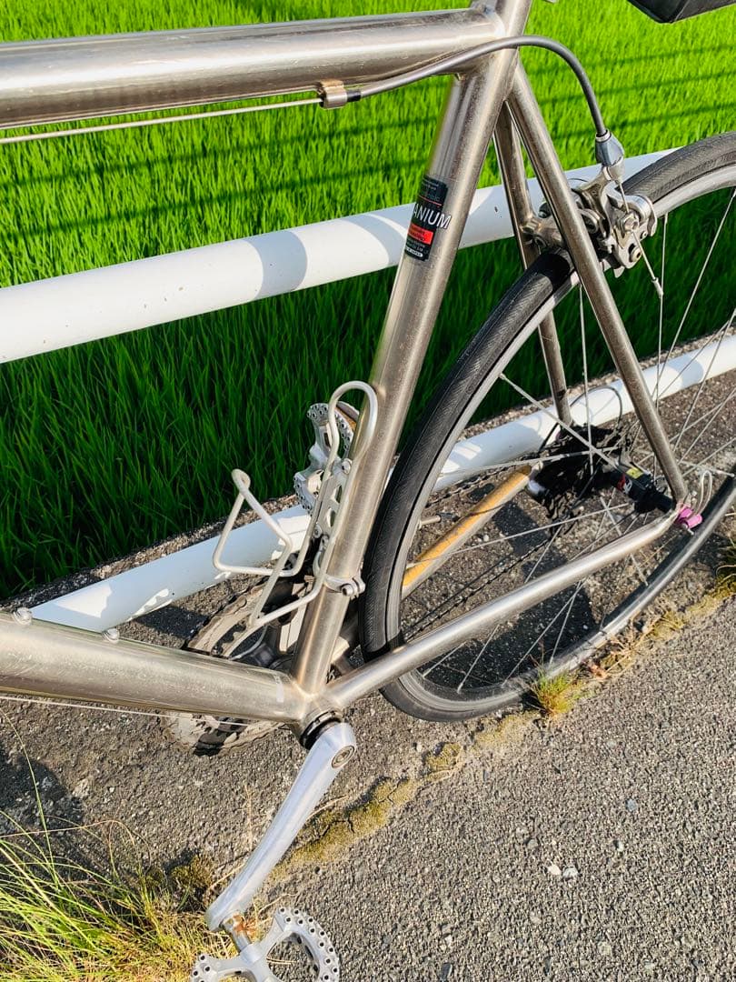 パナソニック　チタン　ロードバイク　Panasonic サイズ535 中古