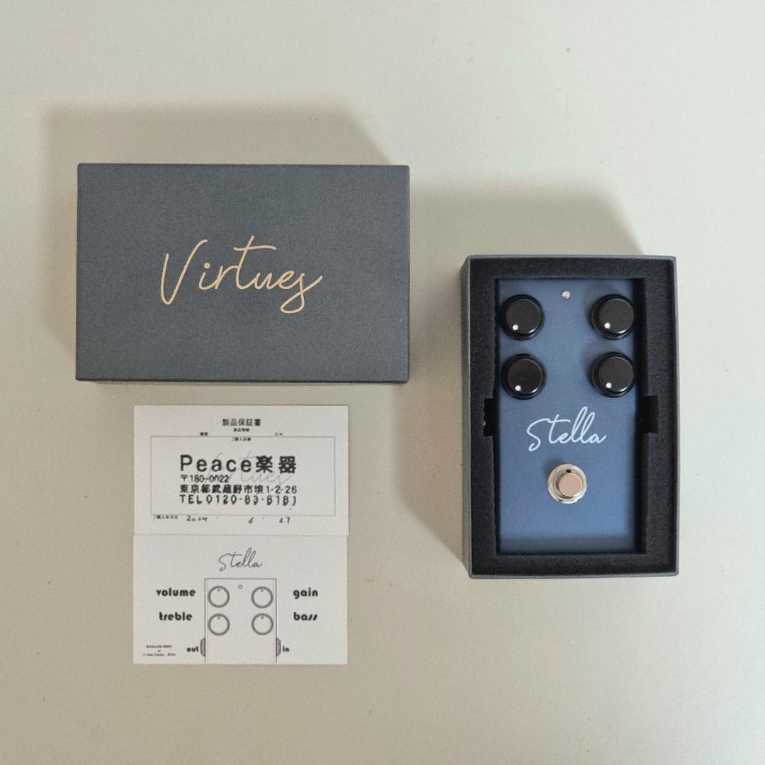 【箱・保証書つき美品】Virtues Stella ギターエフェクター