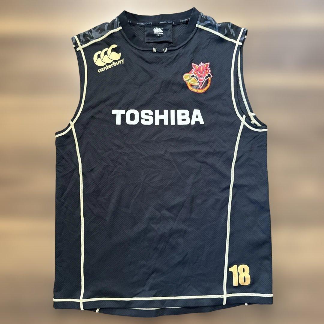 東芝ブレイブルーパス東京　ラグビー　タンクトップ　レア　選手実使用