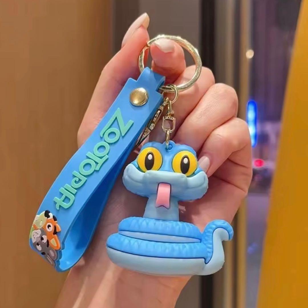 大人気❣️3点セット！ズートピア ニック＆ジュディ＆ゲイリー キーホルダー