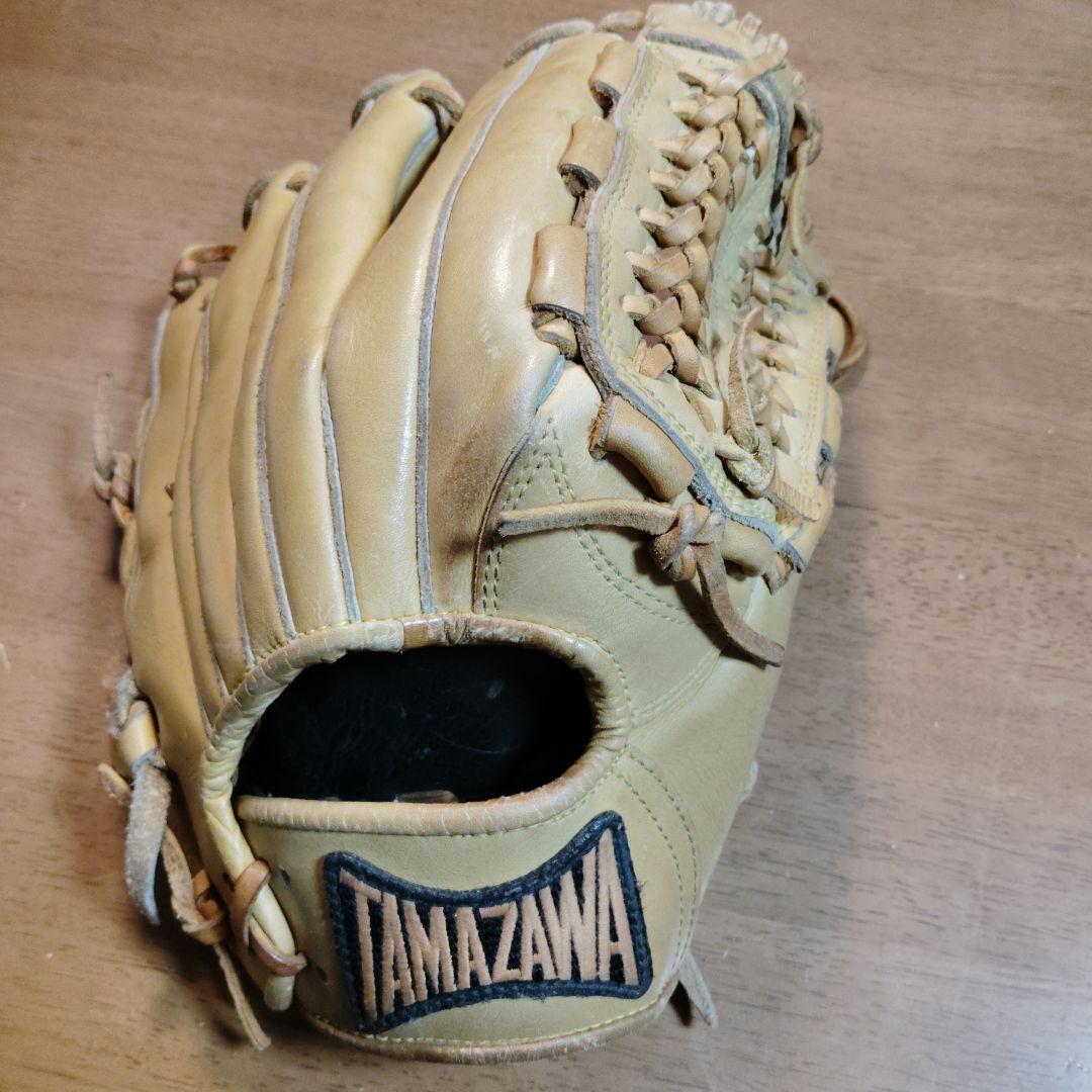 TAMAZAWA 玉澤 軟式グローブ TG-CN505 イエロー　大人　内野手