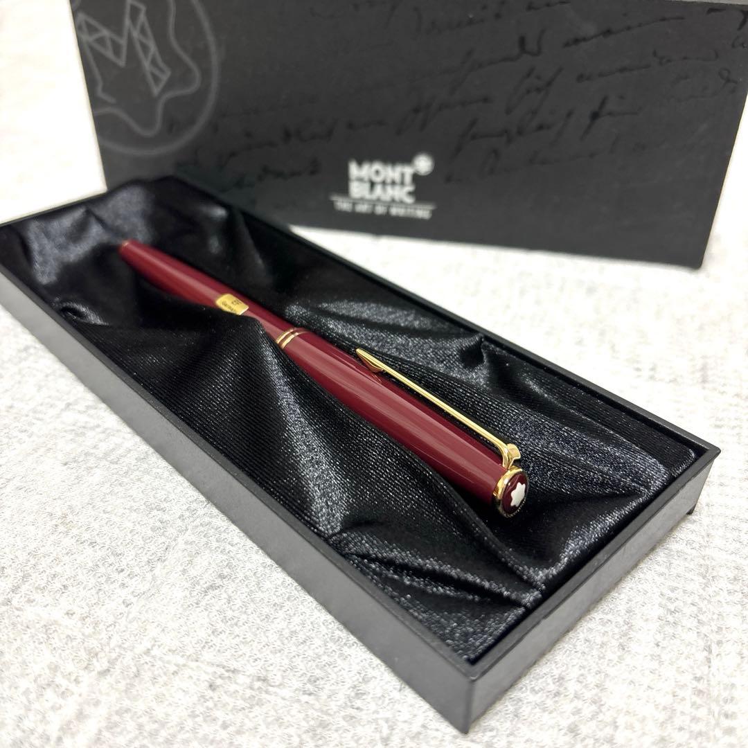 モンブラン絶版モデルCLASSIC 万年筆 ボルドー EF ペン先14K