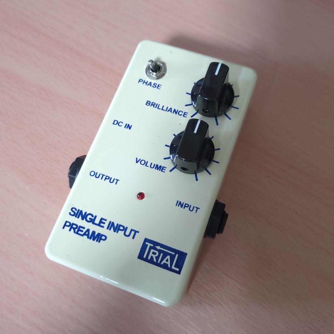 ギター TRIAL SINGLE INPUT PREAMP