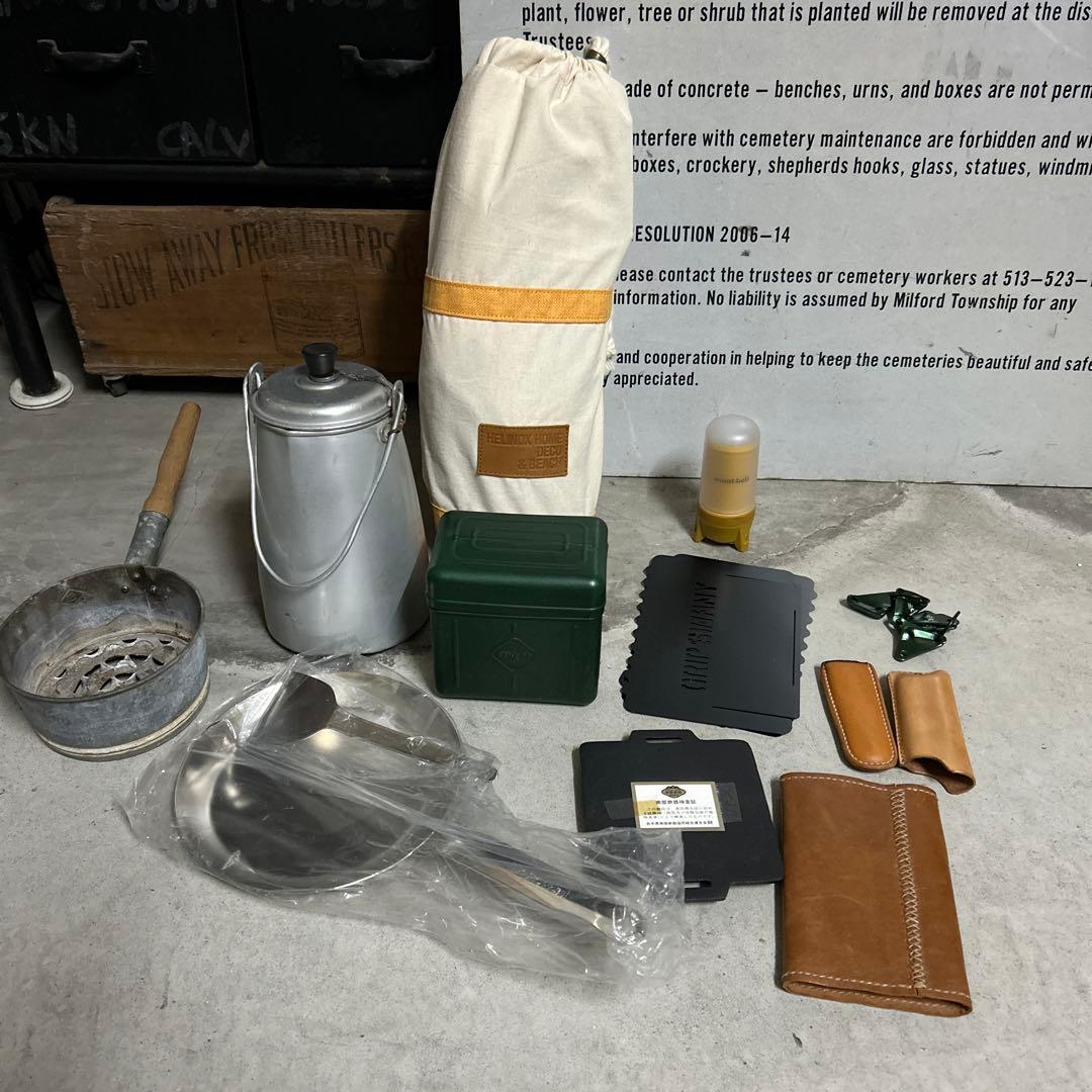 ヘリノックス HELINOX チェア 等…キャンプギア 14点セット まとめ売り