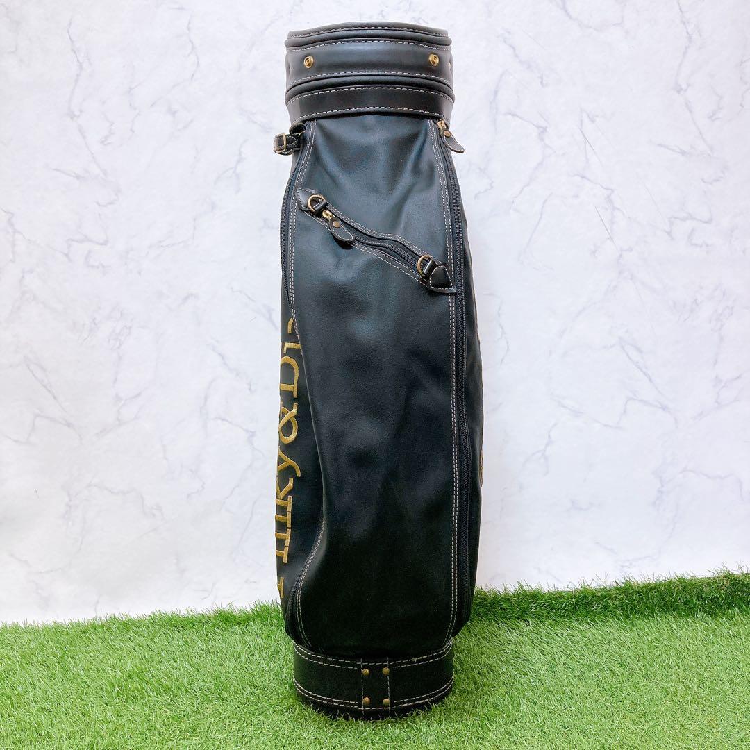 ピンキーアンドダイアン　ゴルフクラブケース　キャディーバッグ　ブラック