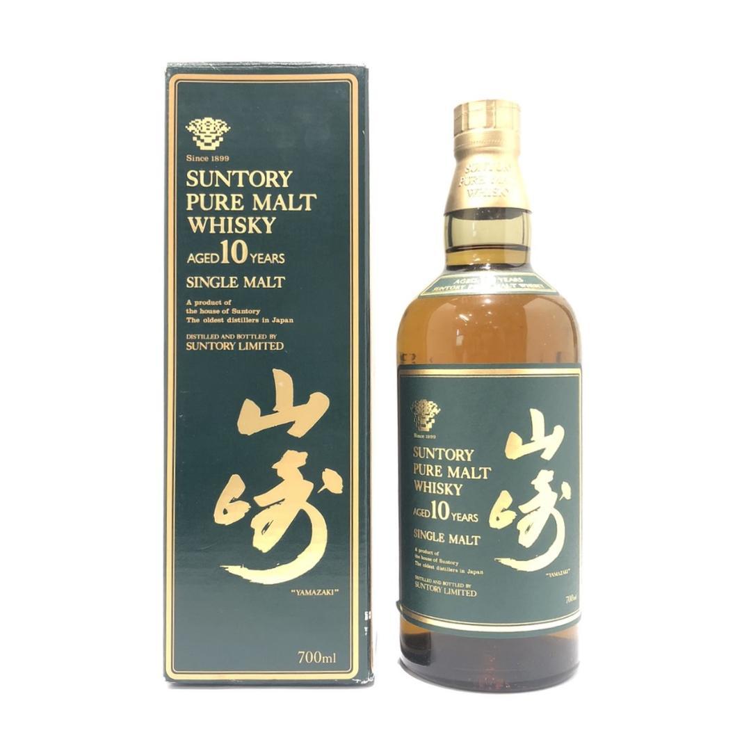 オールドボトル サントリー 山崎 10年 ピュアシングルモルトウイスキー