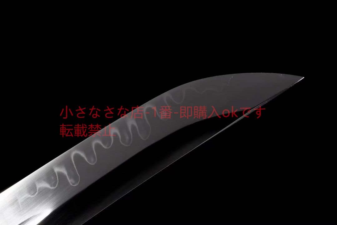 12寸鉄装T 10焼刃小烏丸『火影』 武具　刀装具　日本刀　模造刀 居合刀