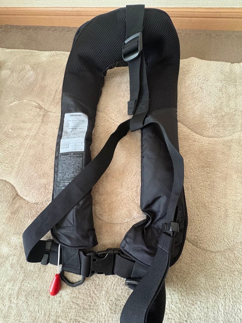 k’z  ダイワ(Daiwa)膨張式ライフジャケット ブラック