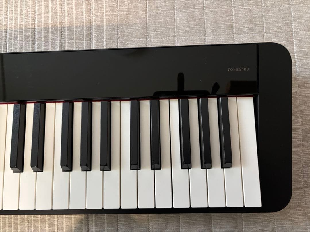 電子ピアノ Casio Privia px-s3100BK 専用ソフトケース付き
