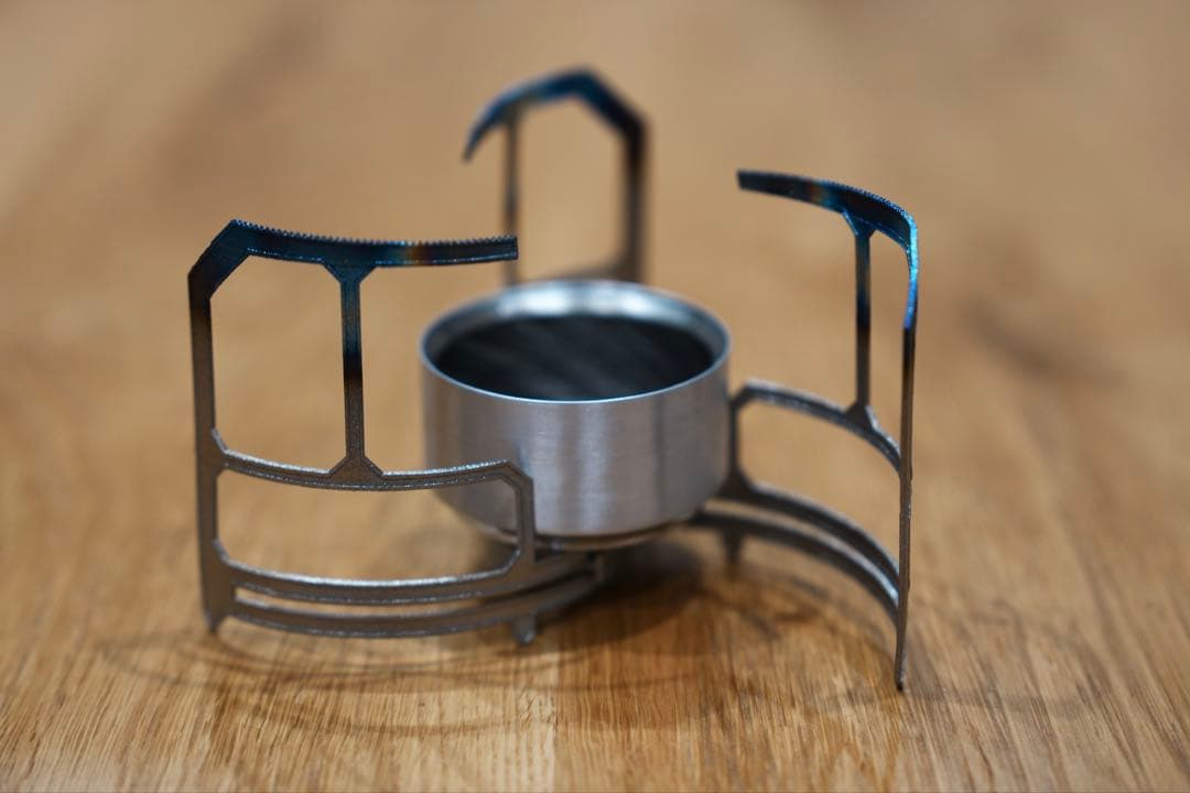 【希少】FINAL FLAME GEAR アルコールストーブ チタン五徳セット