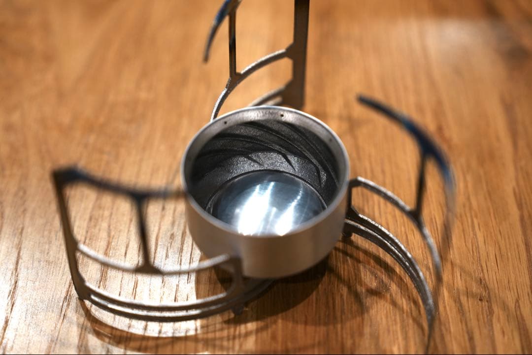 【希少】FINAL FLAME GEAR アルコールストーブ チタン五徳セット