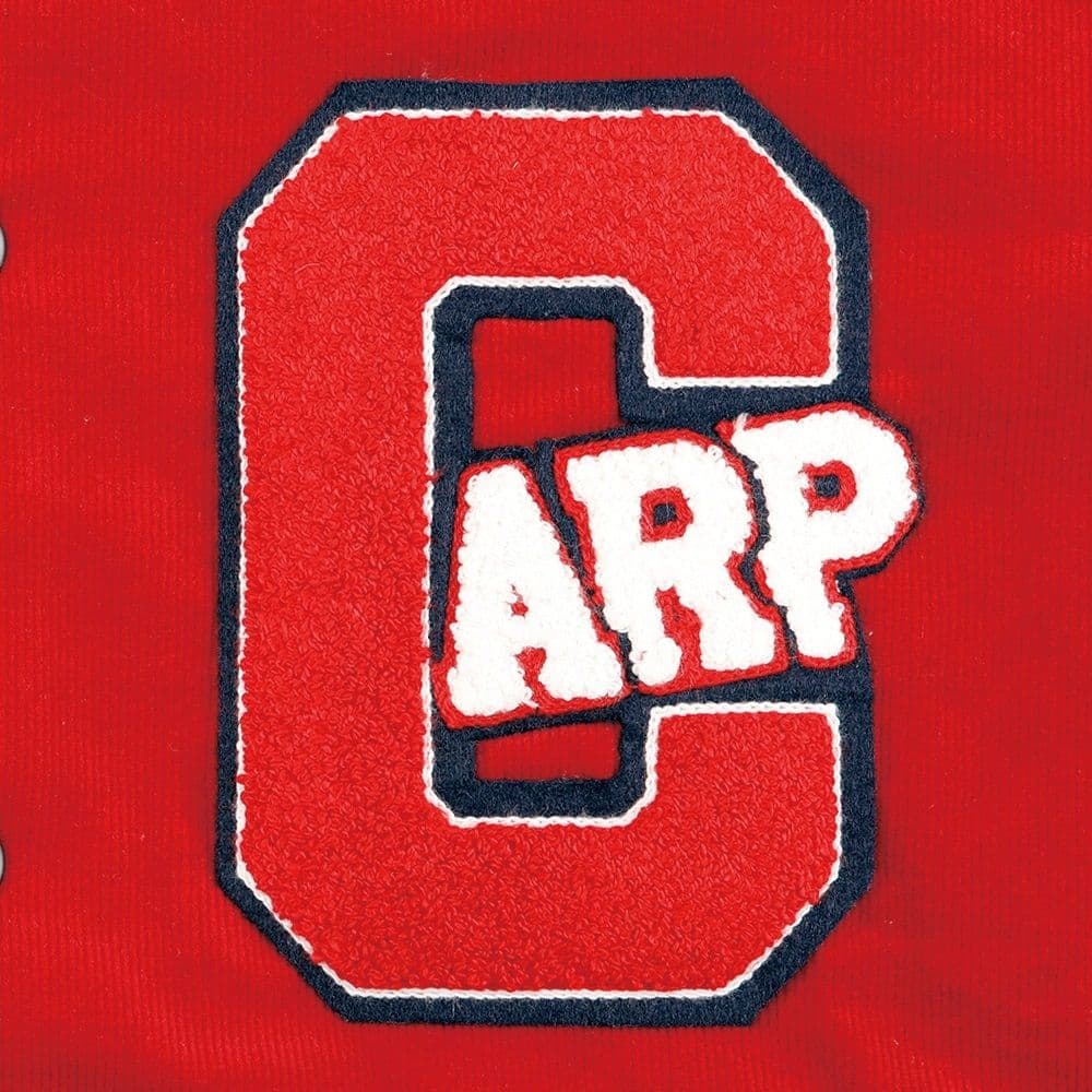 カープコーデュロイスタジャン(レッド)！Oサイズ！限定完売品！