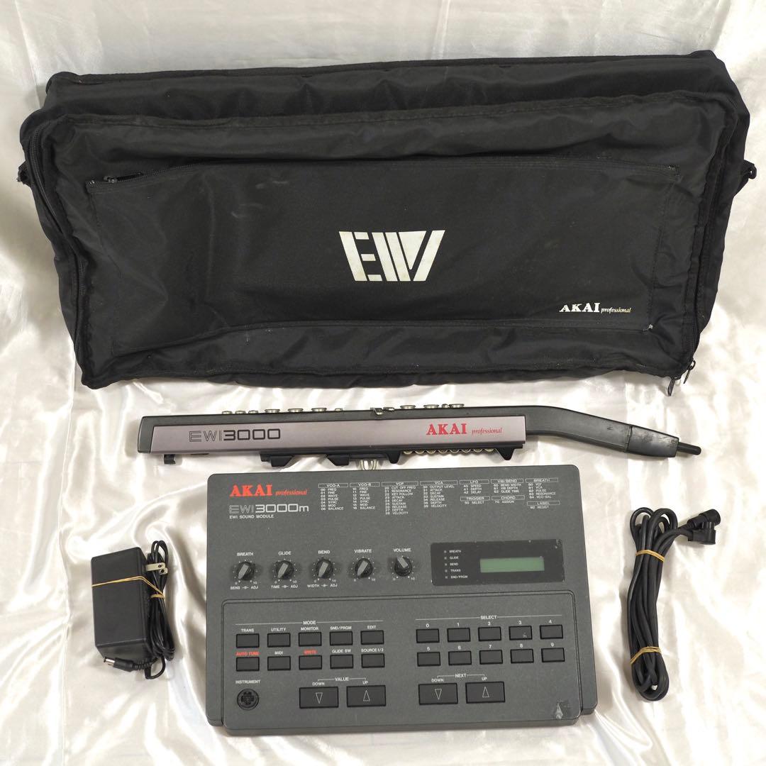 AKAI アカイ EWI3000 EWI3000m セット ソフトケース付き