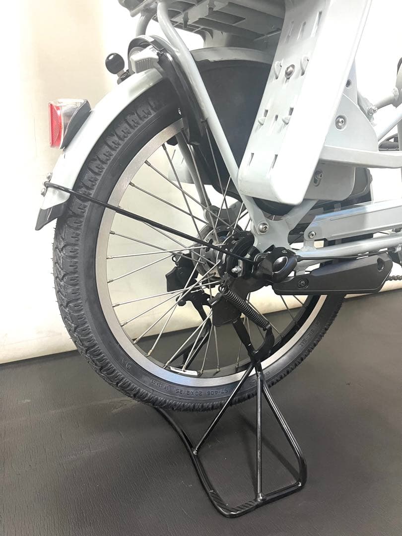 1年保証 ブリヂストン　ビッケポーラー　20インチ　水色　電動アシスト自転車